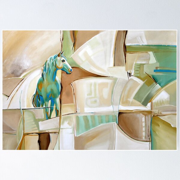HORSE IN THE ABSTRACT Poster