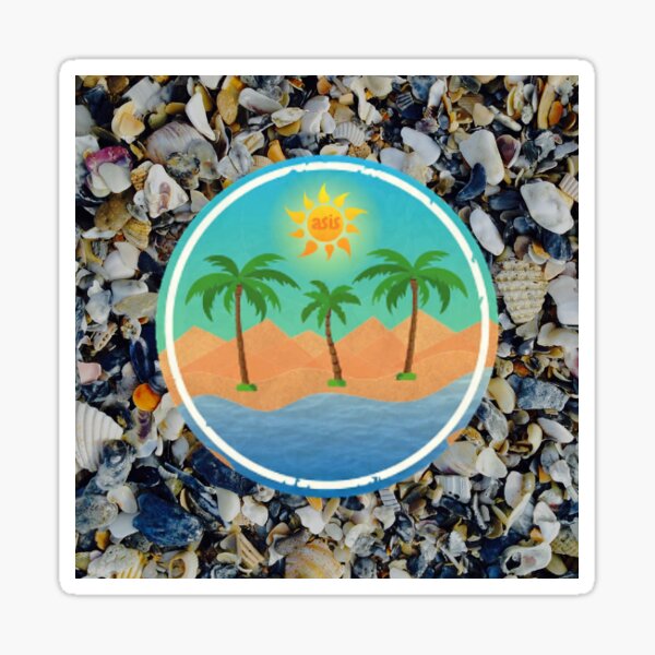 Oasis Logo Sticker Sticker