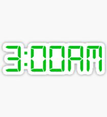 3am sam and colby Sticker