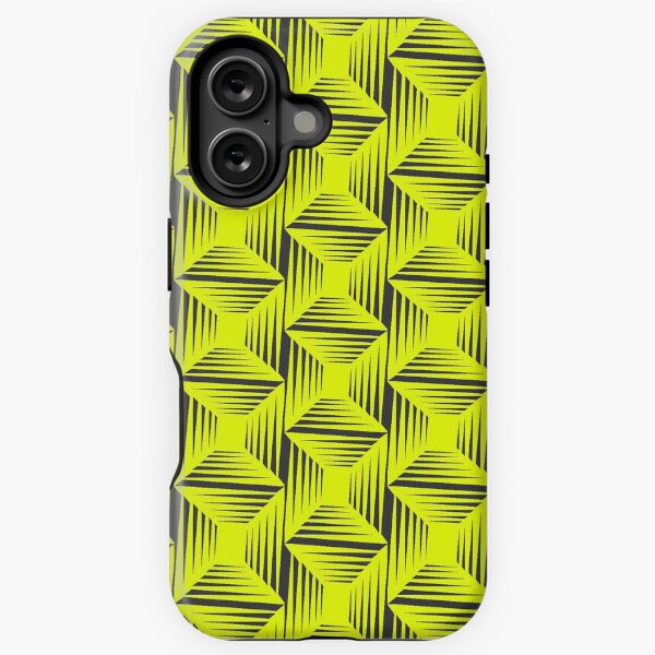 Aperçu de l'œuvre Motif de zèbre abstrait noir et blanc avec fond jaune néon créée et vendue par infinitygrafix.