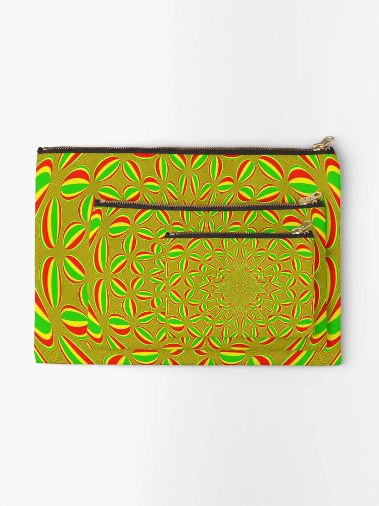 Thumbnail 2 of 4, Zipper Pouch, Reggae Vortex designed and sold by RJBPhotoDesign.
