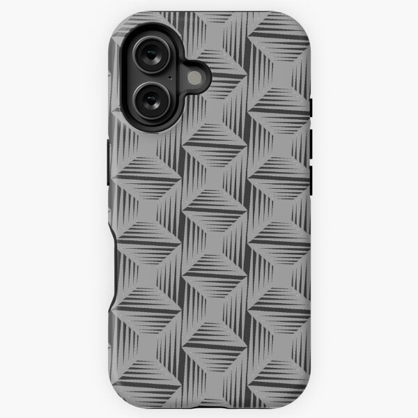 Aperçu de l'œuvre Motif abstrait de zèbre illusion d'optique noir et blanc avec fond gris créée et vendue par infinitygrafix.