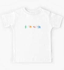 Zelda Breath of the Wild Divine Beasts Mini Shirt Kids T-Shirt