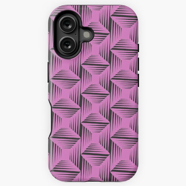 Aperçu de l'œuvre Zèbre abstrait motif illusion d'optique noir et blanc avec fond rose créée et vendue par infinitygrafix.