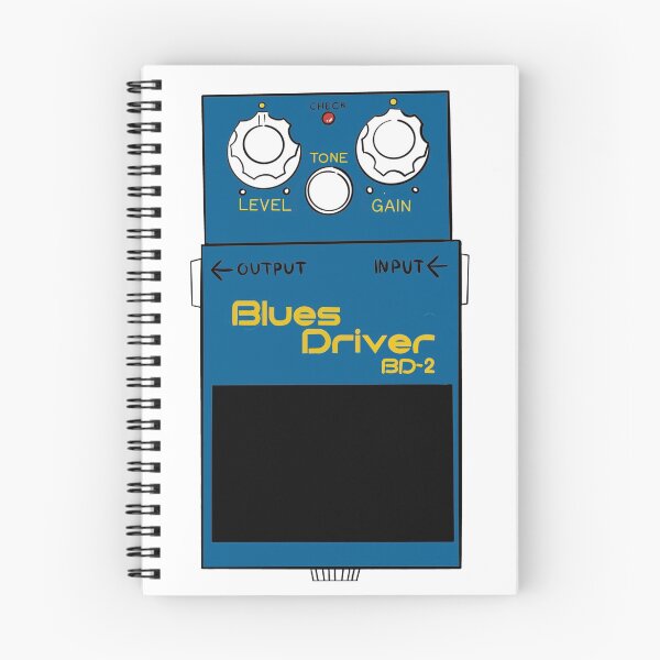 Aperçu de l'œuvre Blues Driver Pedal créée et vendue par FreudTheAndroid.