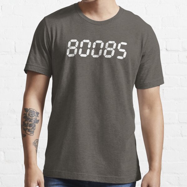  Funny Calculator Joke 80085 = BOOBS Math Student T-Shirt :  Clothing, Shoes & Jewelry