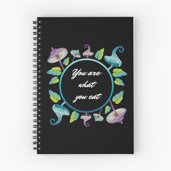 Item preview, Magic green mushrooms eat quotes designed and sold by Anna Zakharova.