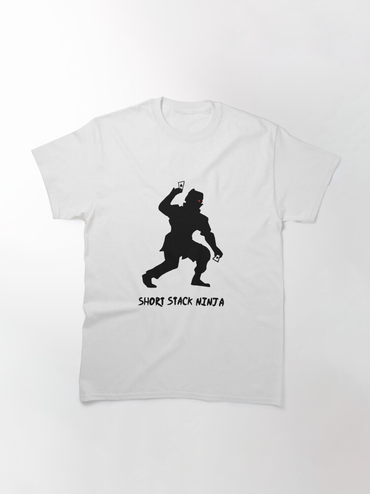 Alternate view of Short Stack Ninja Classic T-Shirt