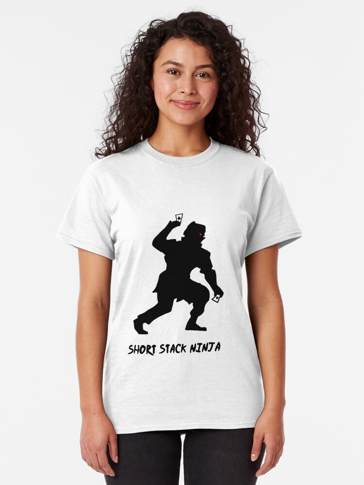 Alternate view of Short Stack Ninja Classic T-Shirt