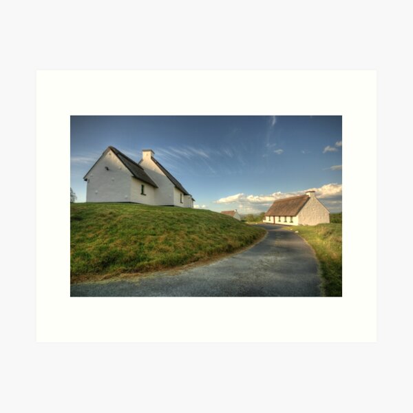 Inchiquin Cottages Art Print