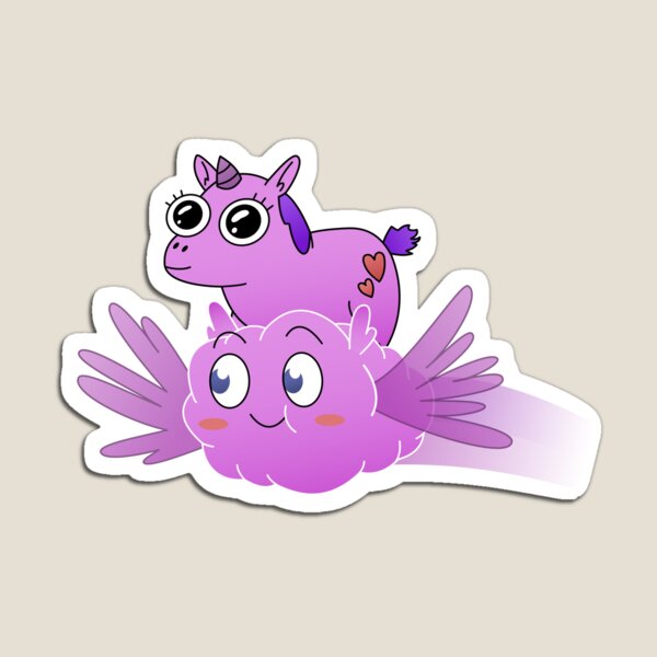 Baby Warnicorn, on Cloudy Magnet
