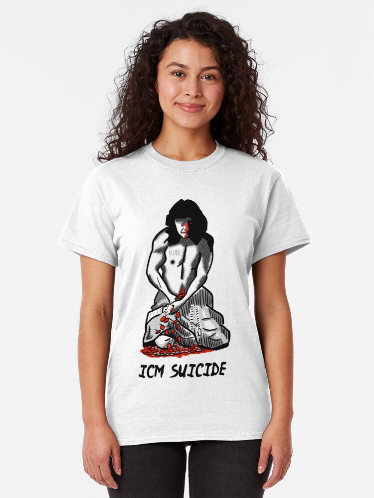 Alternate view of ICM Suicide Poker Classic T-Shirt