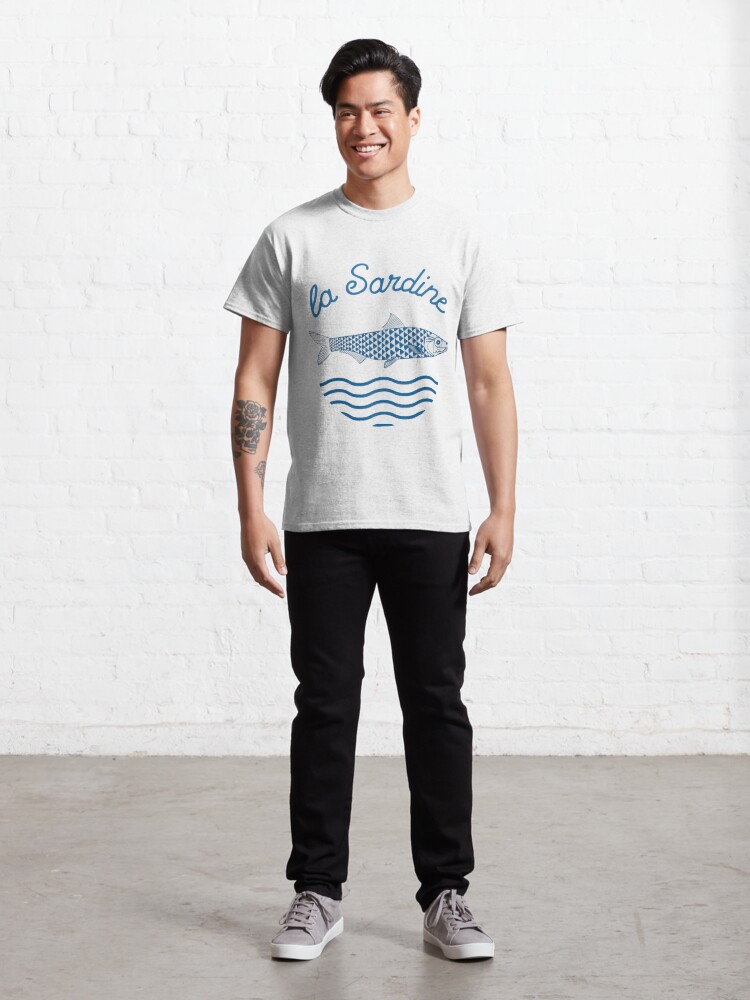 t shirt sardine