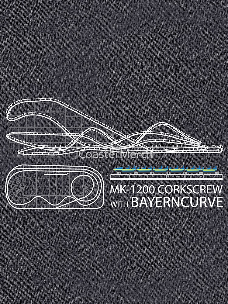 Corkscrew with Bayerncurve Design by CoasterMerch