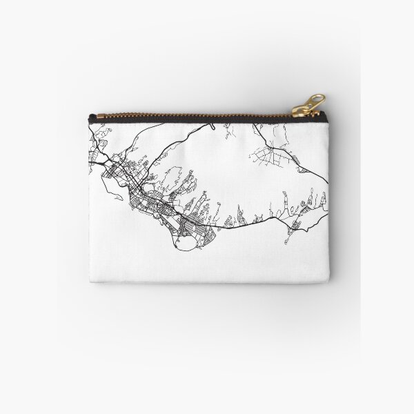 Item preview, Honolulu HI Minimalist City Street Map Dark Design designed and sold by Andrewkgolf.