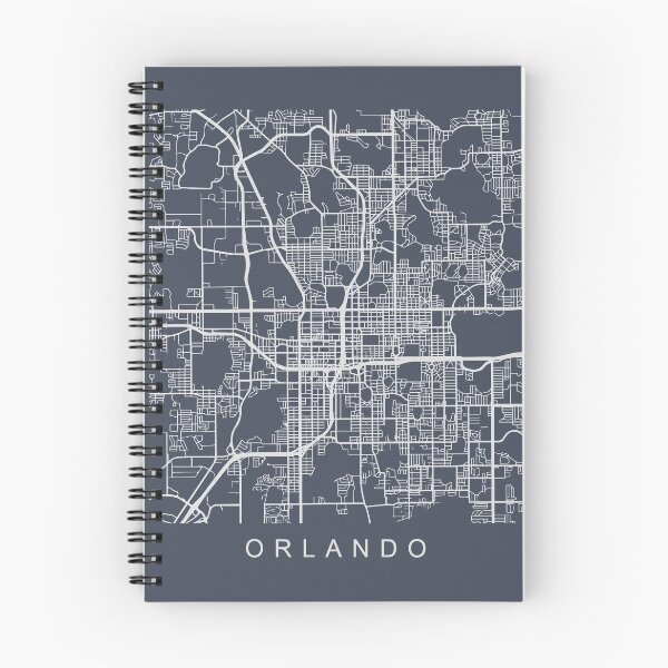 Item preview, Orlando Minimal City Street Map Light Design designed and sold by Andrewkgolf.