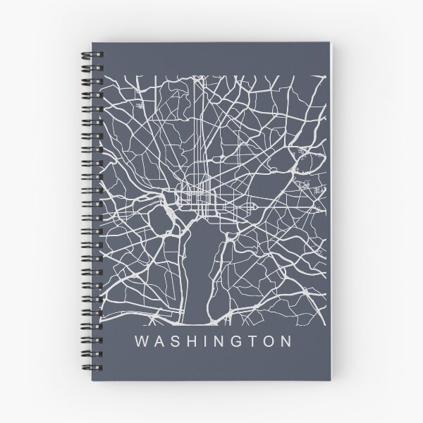 Item preview, Washington Minimalist City Street Map Light Design designed and sold by Andrewkgolf.