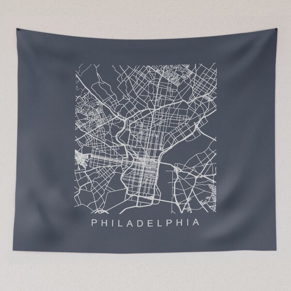 Item preview, Philadelphia PA Philly Minimalist City Street Map Light Design designed and sold by Andrewkgolf.