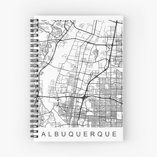 Item preview, Albuquerque NM Minimalist City Street Map Dark Design designed and sold by Andrewkgolf.