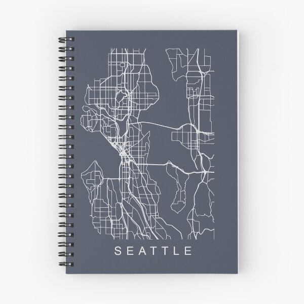 Item preview, Seattle WA Minimalist City Street Map Light Design designed and sold by Andrewkgolf.