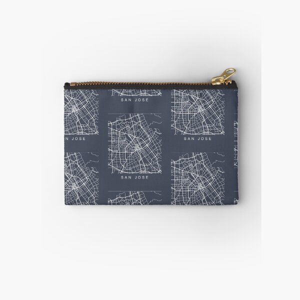 Item preview, San Jose CA Minimalist City Street Map Light Design designed and sold by Andrewkgolf.