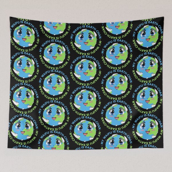 Item preview, Earth-Chan Waifu Laifu shirt designed and sold by JaneFlame.