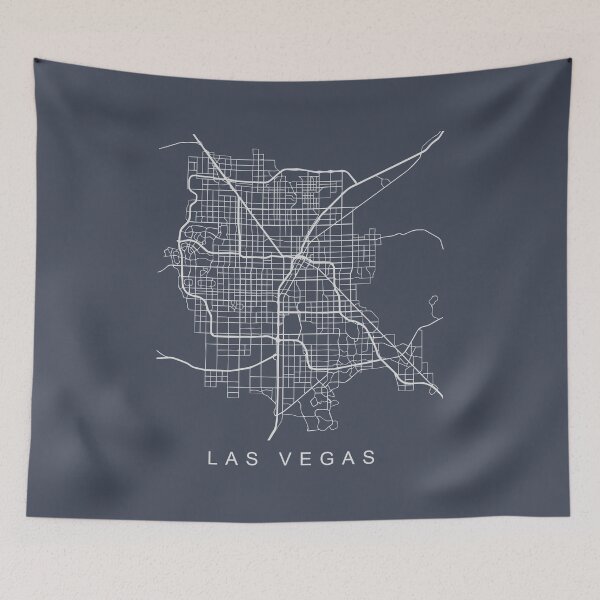 Item preview, Las Vegas NV Minimalist City Street Map Light Design designed and sold by Andrewkgolf.