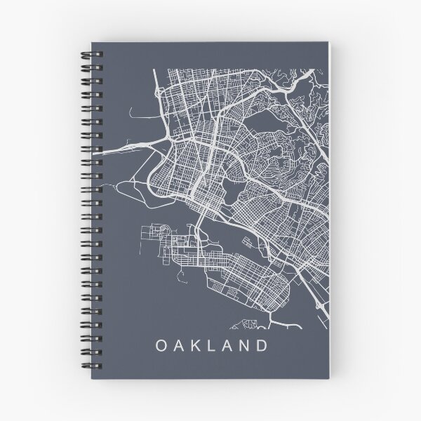Item preview, Oakland Minimalist City Street Map Light Design designed and sold by Andrewkgolf.