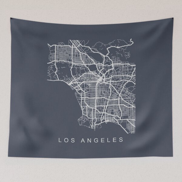 Item preview, Los Angeles LA Minimalist City Street Map Light Design designed and sold by Andrewkgolf.