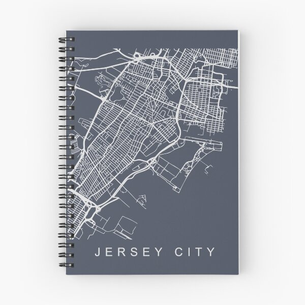 Item preview, Jersey City NJ Minimalist City Street Map Light Design designed and sold by Andrewkgolf.