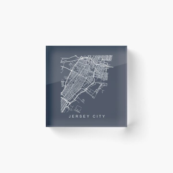 Item preview, Jersey City NJ Minimalist City Street Map Light Design designed and sold by Andrewkgolf.
