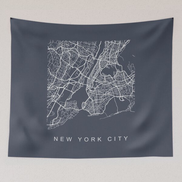 Item preview, New York City Minimalist City Street Map Light Design designed and sold by Andrewkgolf.
