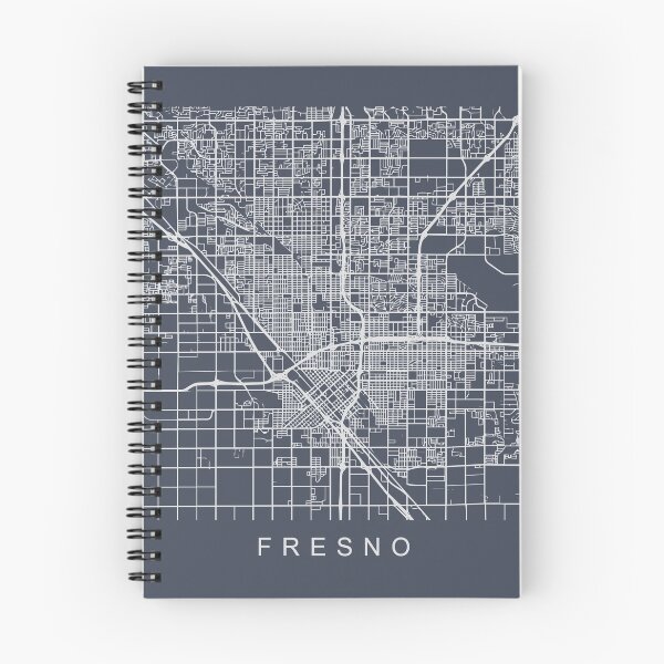 Item preview, Fresno Minimalist City Street Map Light Design designed and sold by Andrewkgolf.
