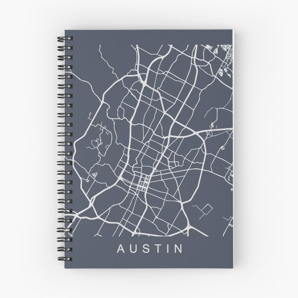 Item preview, Austin TX Minimalist City Street Map Light Design designed and sold by Andrewkgolf.