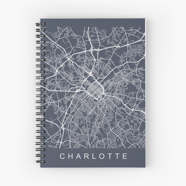 Item preview, Charlotte NC Minimalist City Street Map Light Design designed and sold by Andrewkgolf.
