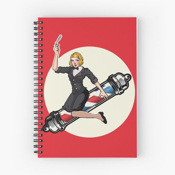 Item preview, Woman riding a barber pole designed and sold by KatSurth.