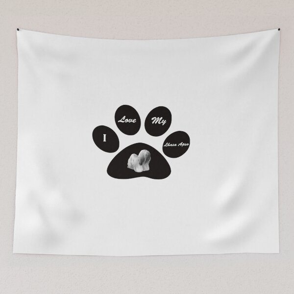 Item preview, I Love My  Lhasa Apso Dog designed and sold by Pam069.