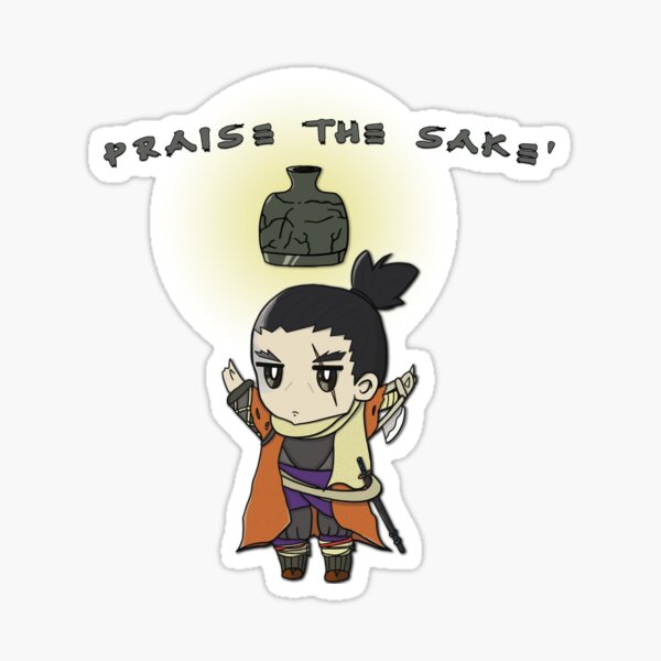 Artikel-Vorschau von Sekiro-Schatten sterben zweimal Loben Sie das Sake, designt und verkauft von andrea InkMoonStudio  petruzzi.