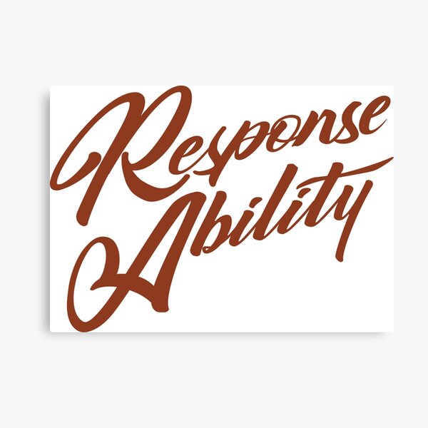 Response Ability Canvas Print