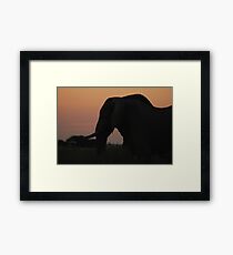 Dark giant Framed Print
