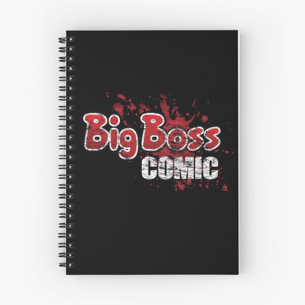Item preview, Vintage "Big Boss Comic" logo designed and sold by MasterpieceArt.