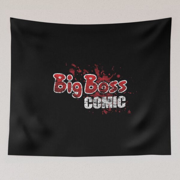 Item preview, Vintage "Big Boss Comic" logo designed and sold by MasterpieceArt.