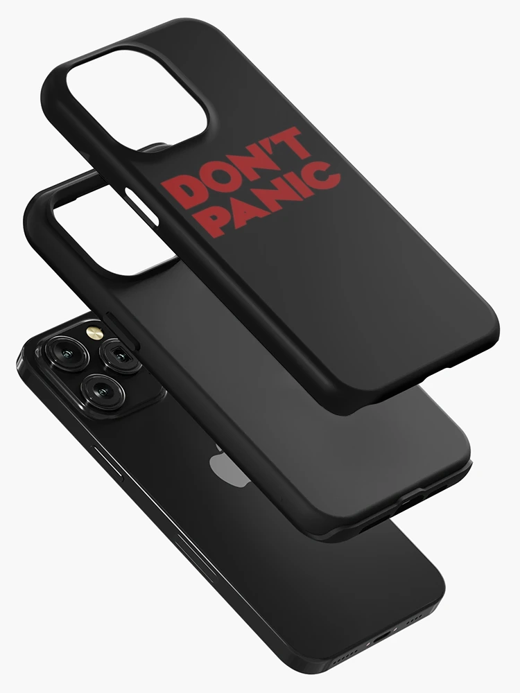 Don't Panic- HHGG iPhone Case for Sale by doomBotKV