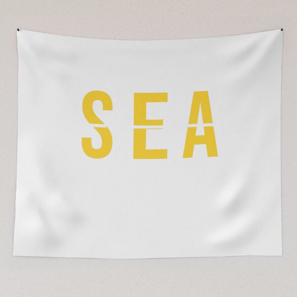 Artikelvorschau, SEA - Seattle Flughafen - Washington Airport Code Souvenir oder Geschenk Design entworfen und verkauft von Theodore Cory.