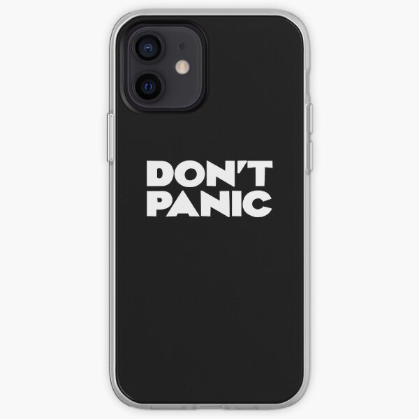 DON'T PANIC - Hitchhiker's Guide to the Galaxy iPhone Soft Case