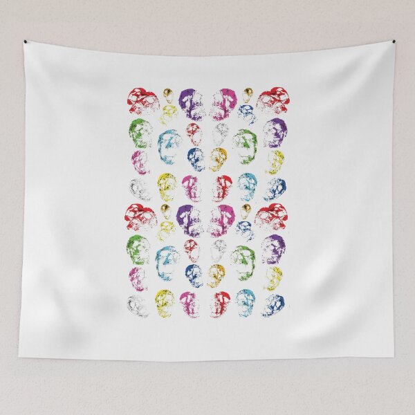Item preview, Rainbow skull print! designed and sold by DDCP.