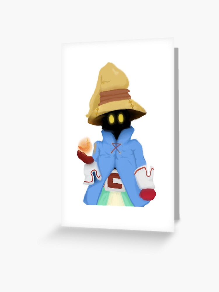 Vivi Ornitier Ff Ix Greeting Card By Sarahhaynes Redbubble