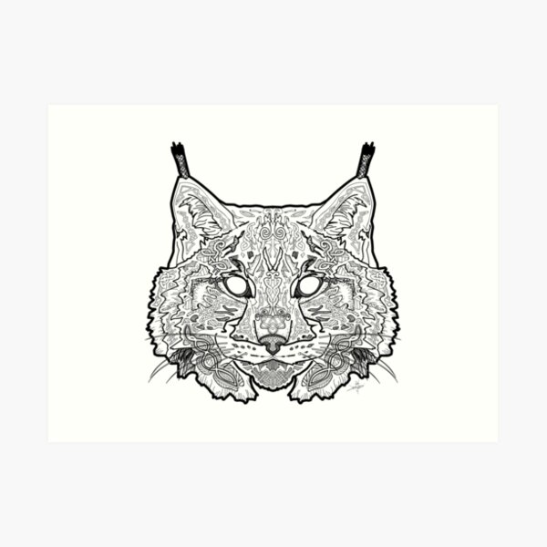 Norse Lynx Art Print