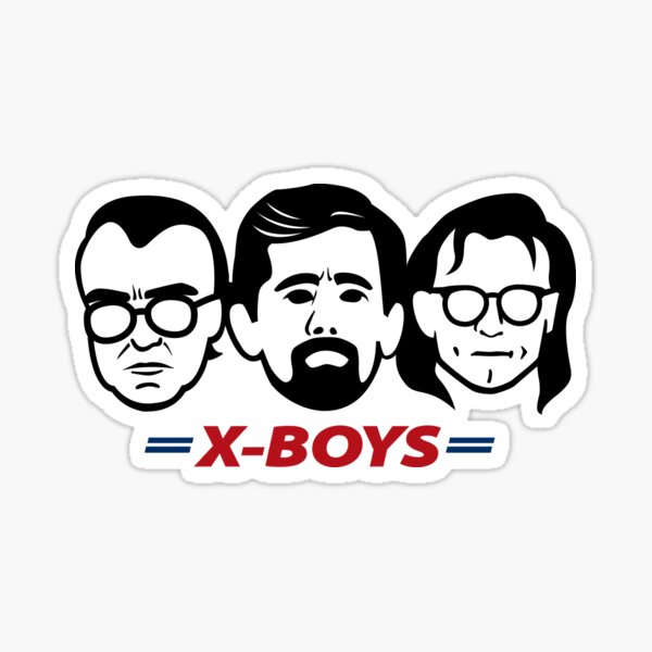 "The XBoys" Sticker for Sale by KentZonestar Redbubble