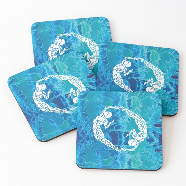 Item preview, Swimmers Circle Blue Water Syncro  designed and sold by danceink.